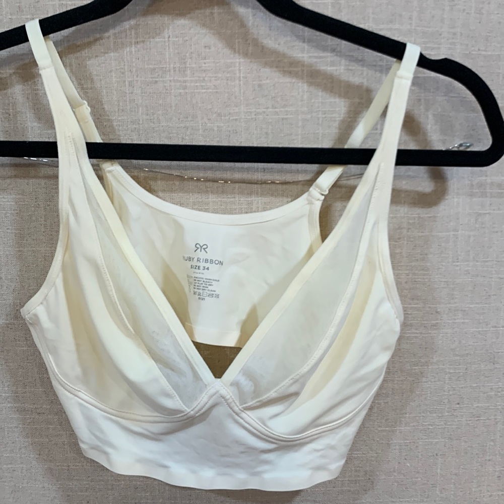 Ruby Ribbon Second Skin Sheer Demiette size 34 pale color